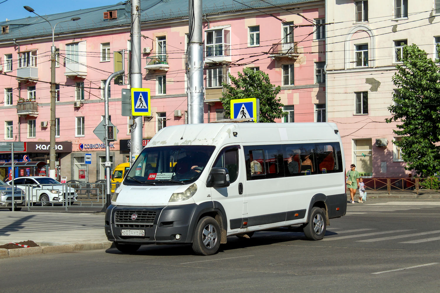 Алтайский край, Нижегородец-FST613 (FIAT Ducato) № О 034 ХО 22