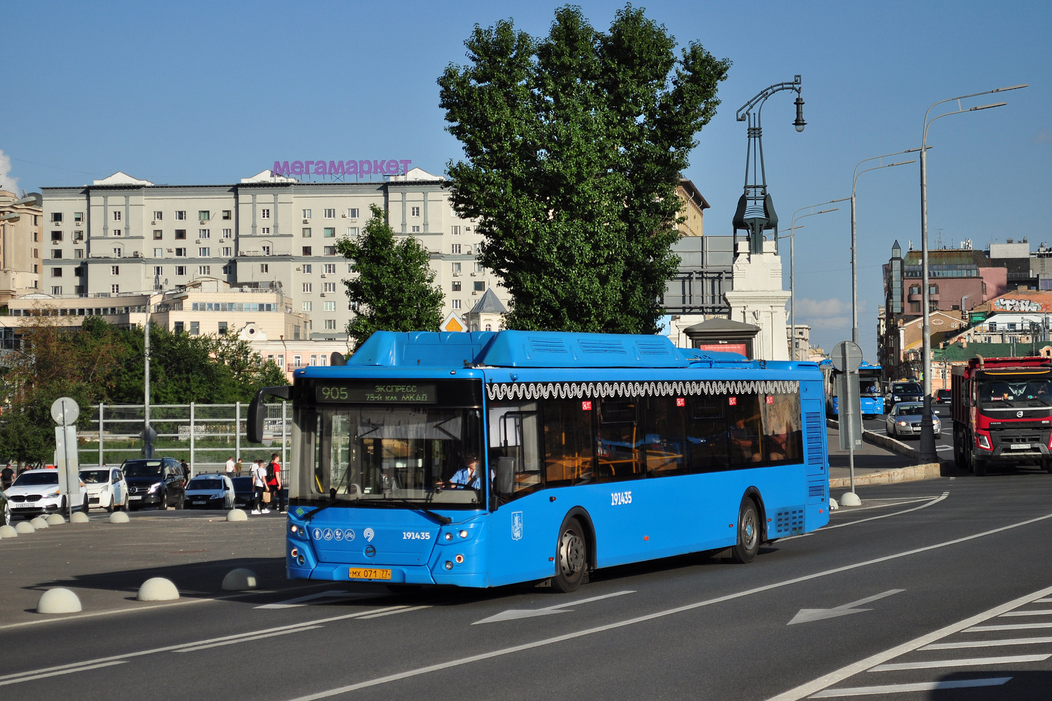 Moskau, LiAZ-5292.71 Nr. 191435