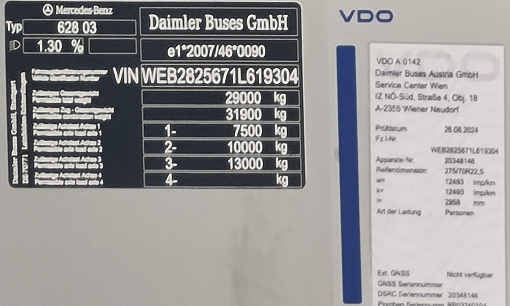 Австрия, Mercedes-Benz Citaro C2 G № 8035