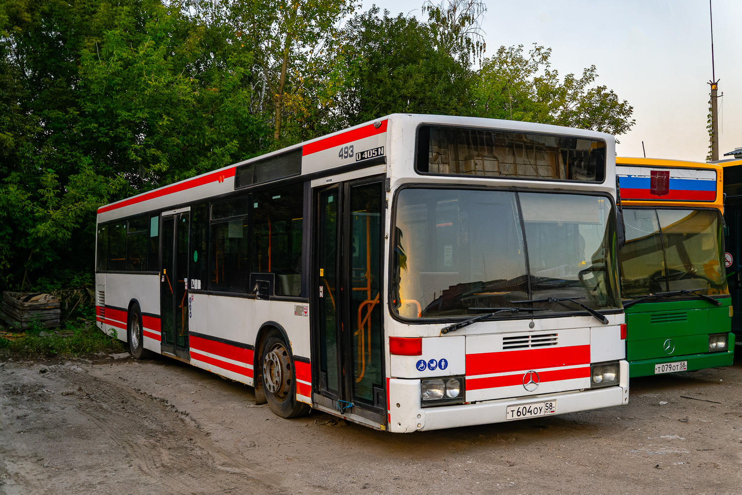 Пензенская область, Mercedes-Benz O405N2 № Т 604 ОУ 58