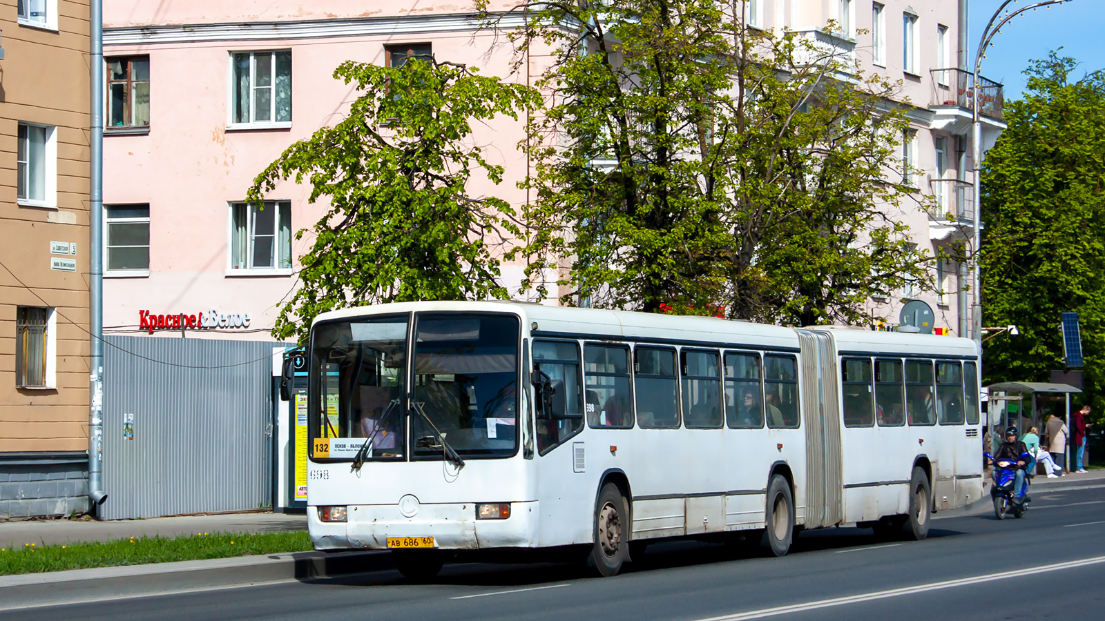 Псковская область, Mercedes-Benz O345G № 698