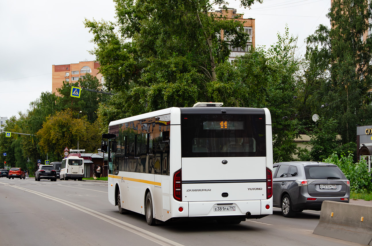 Московская область, Yutong ZK6890HGQ № Е 381 РА 797