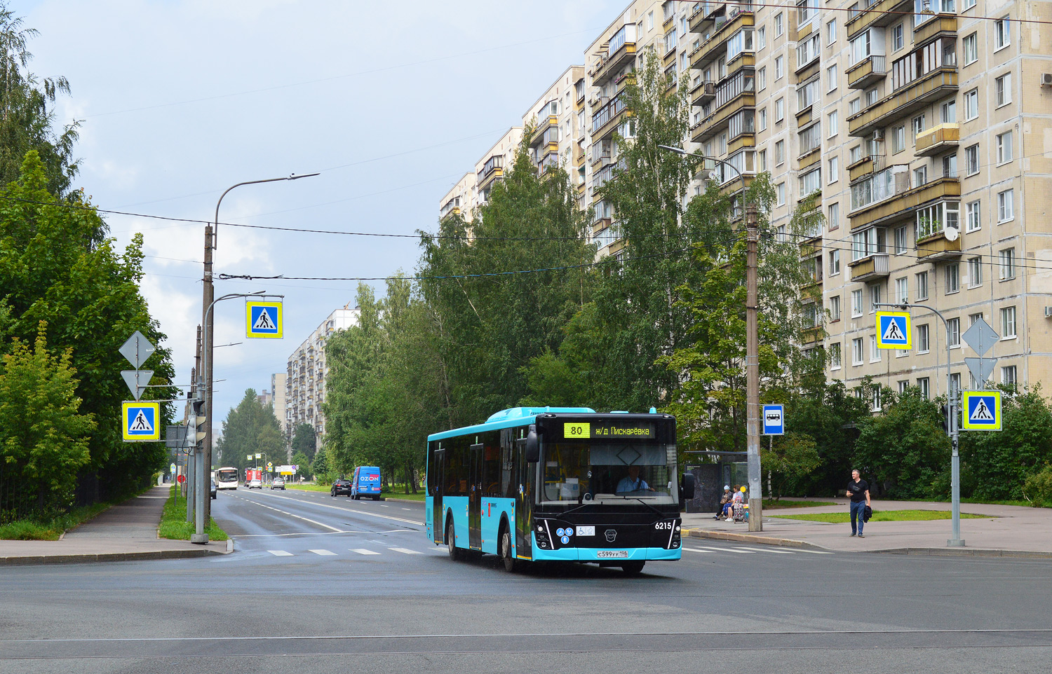 Санкт-Петербург, ЛиАЗ-5292.65 № 6215