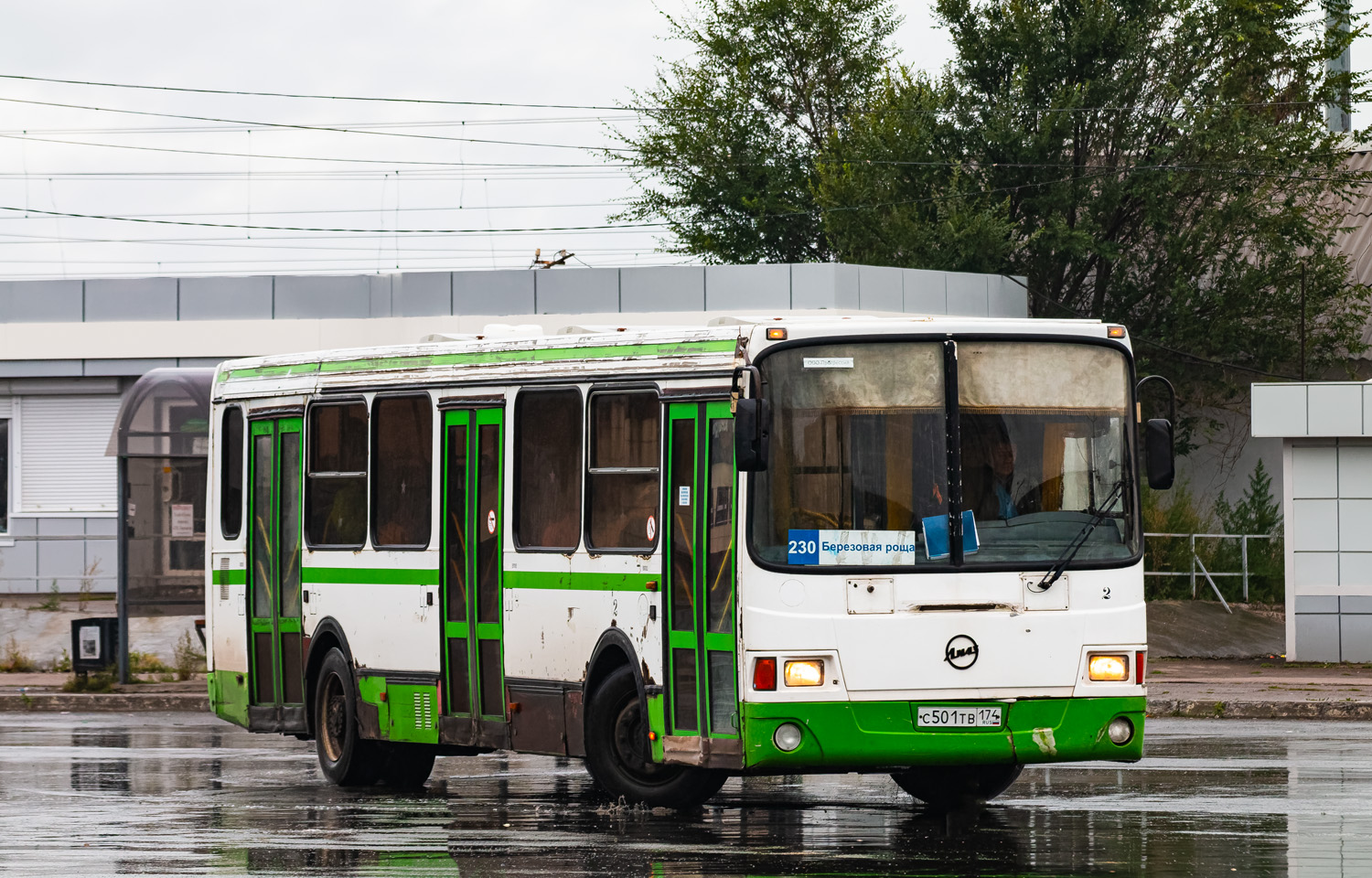 Челябинская область, ЛиАЗ-5256.35 № С 501 ТВ 174