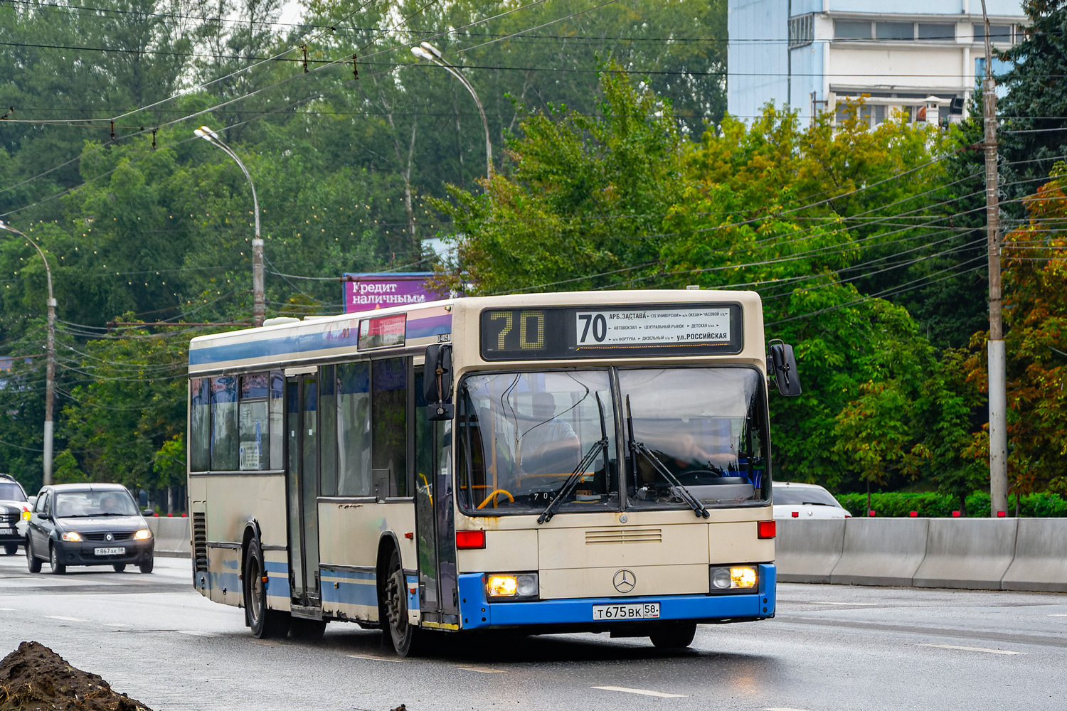 Пензенская область, Mercedes-Benz O405N2 № Т 675 ВК 58