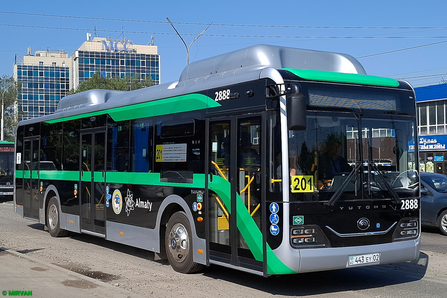 Алматы, Yutong ZK6126HG (QazTehna) № 2888