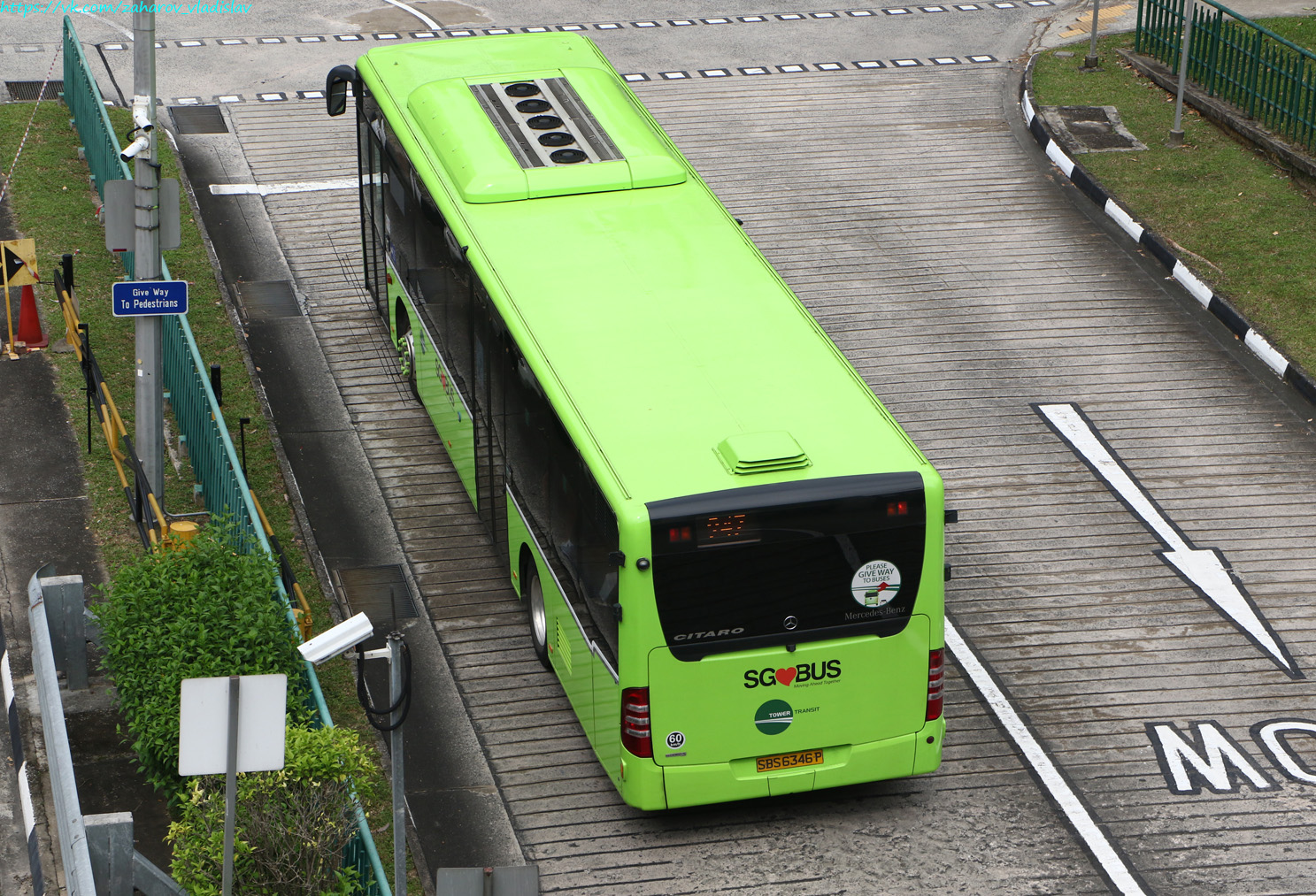 Сингапур, Mercedes-Benz O530 Citaro facelift RL № SBS6346P