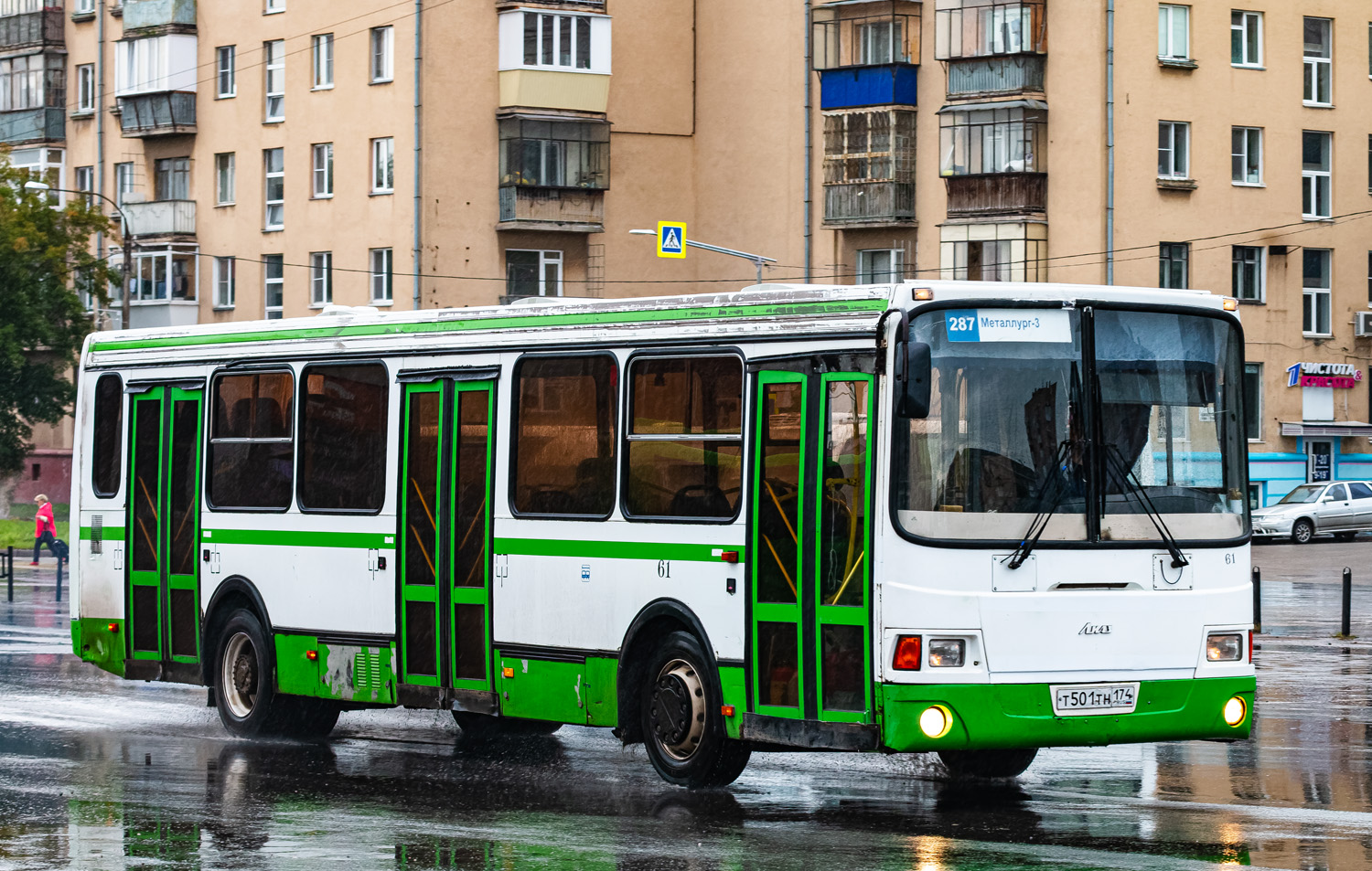 Челябинская область, ЛиАЗ-5256.35 № Т 501 ТН 174