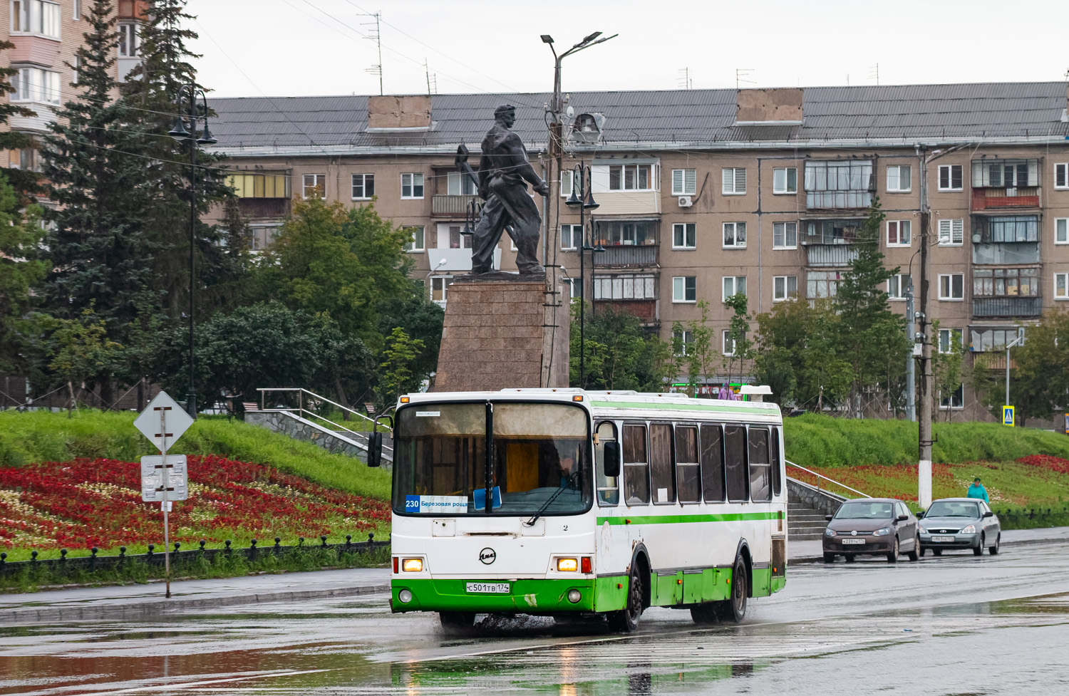 Челябинская область, ЛиАЗ-5256.35 № С 501 ТВ 174