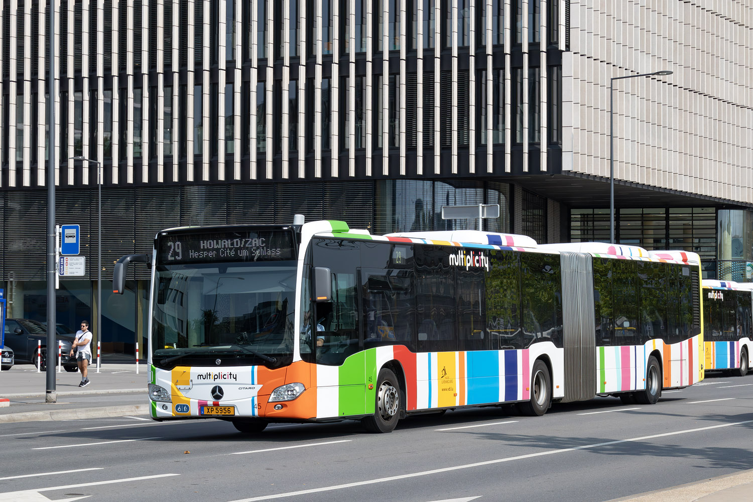 Люксембург, Mercedes-Benz Citaro C2 G hybrid № 45