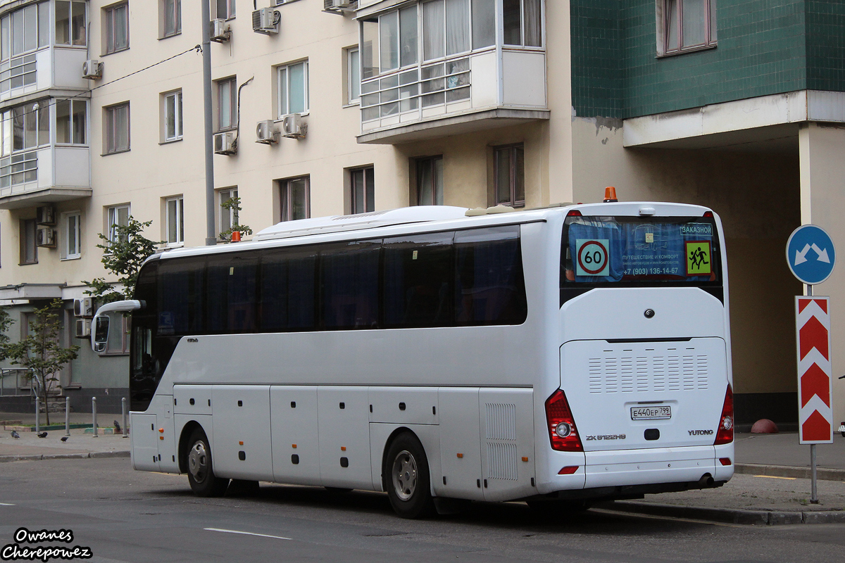 Москва, Yutong ZK6122H9 № Е 440 ЕР 799