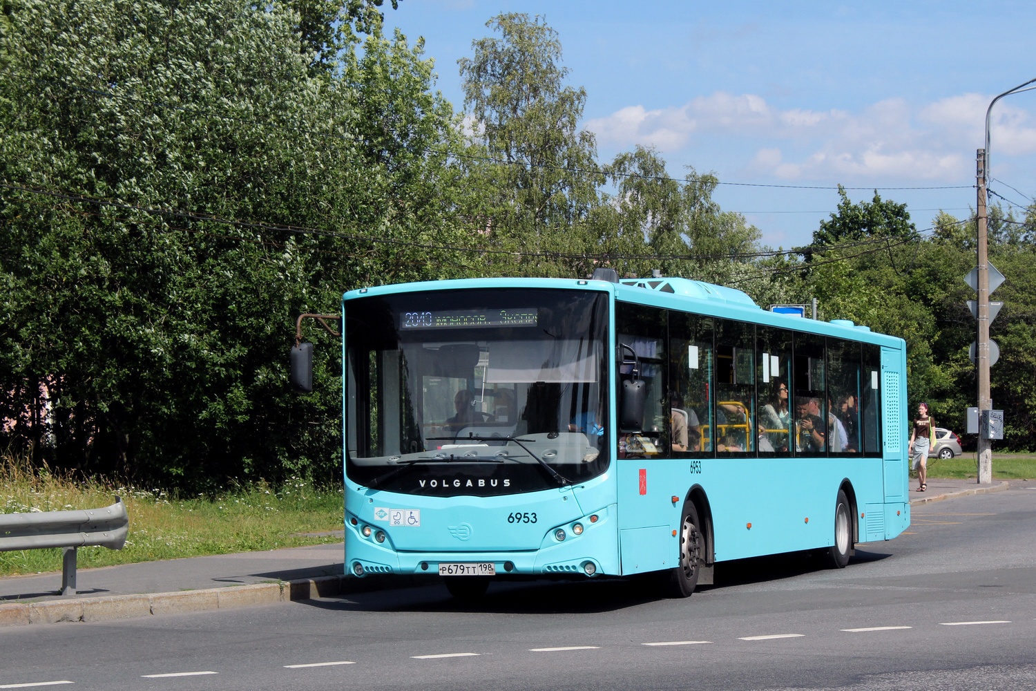 Санкт-Петербург, Volgabus-5270.G4 (LNG) № 6953