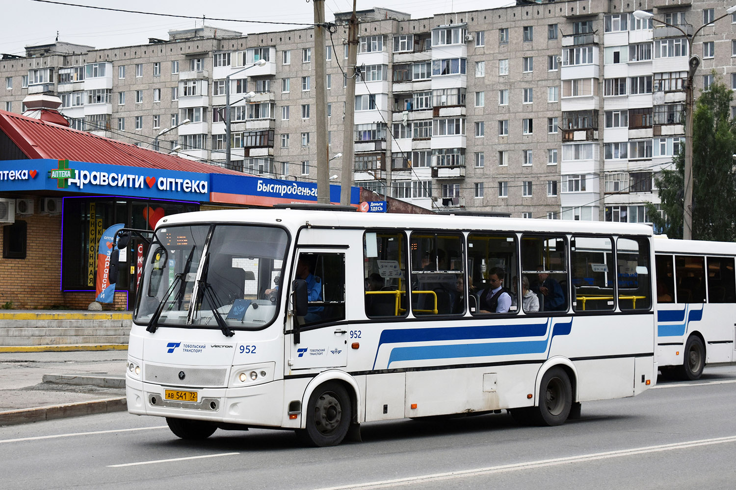 Тюменская область, ПАЗ-320414-04 "Вектор" (1-2) № 952