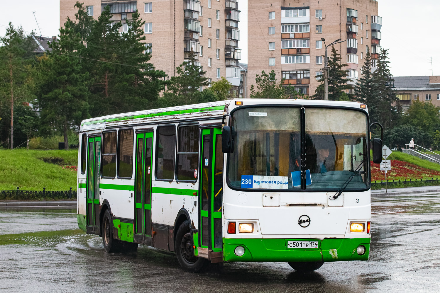 Челябинская область, ЛиАЗ-5256.35 № С 501 ТВ 174