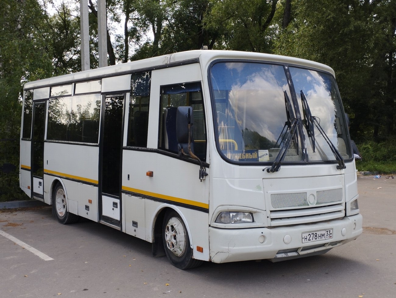 Vladimir region, PAZ-320401-03 Nr. Н 278 НМ 33