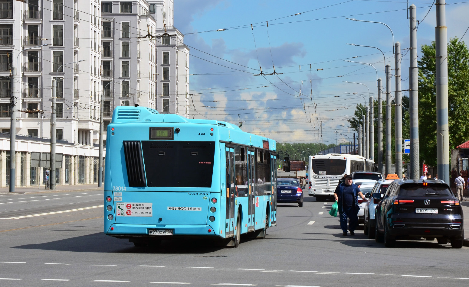 Санкт-Петербург, МАЗ-203.945 № 38014