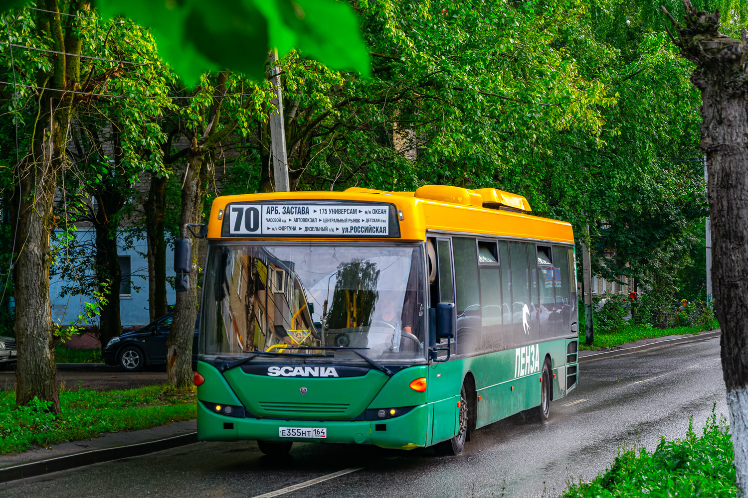 Penzai terület, Scania OmniLink II (Scania-St.Petersburg) sz.: Е 355 НТ 164