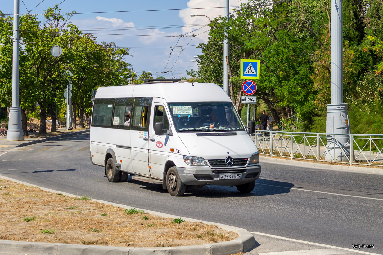 Севастополь, Луидор-223206 (MB Sprinter Classic) № А 753 ТН 92