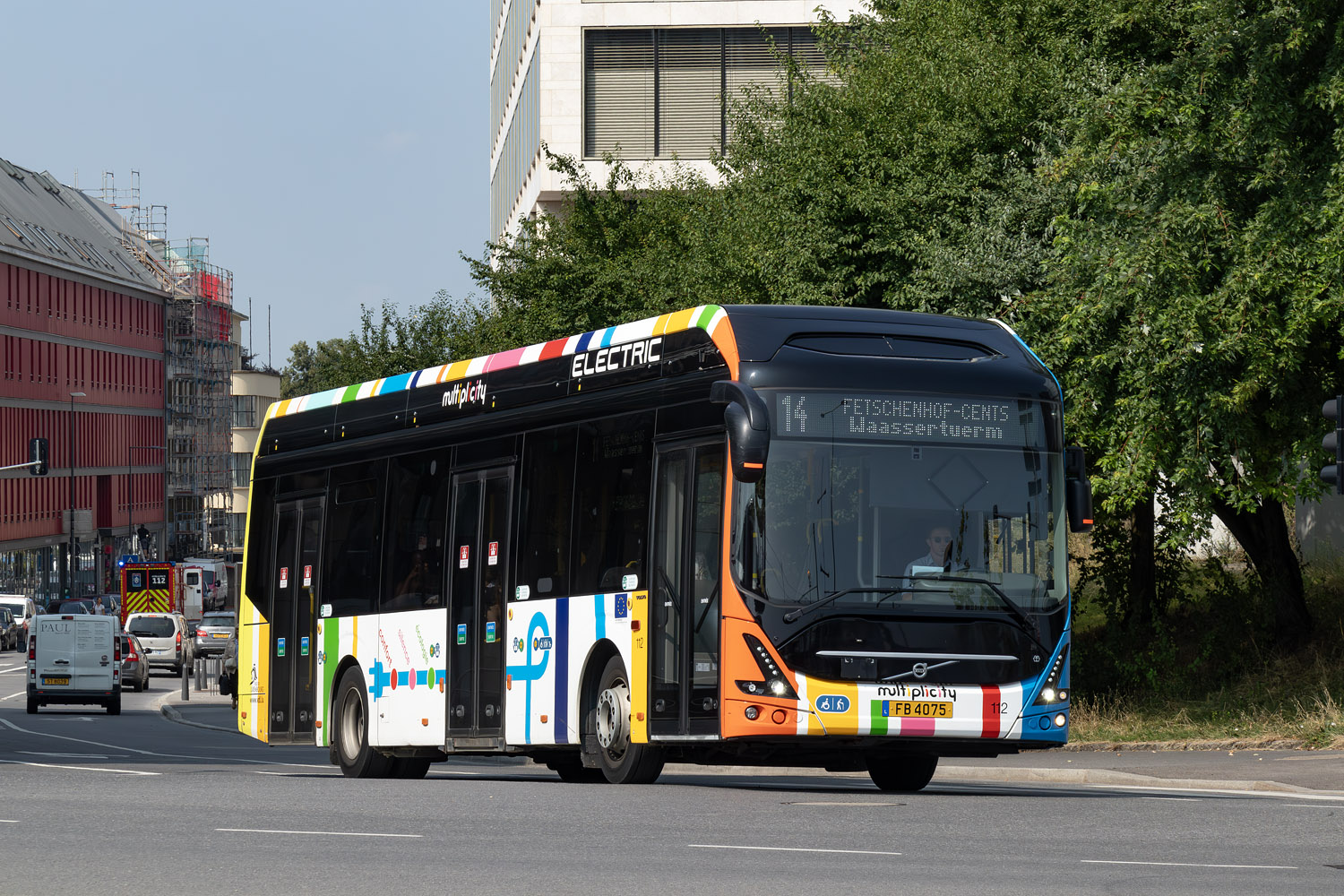 Люксембург, Volvo 7900E № 112