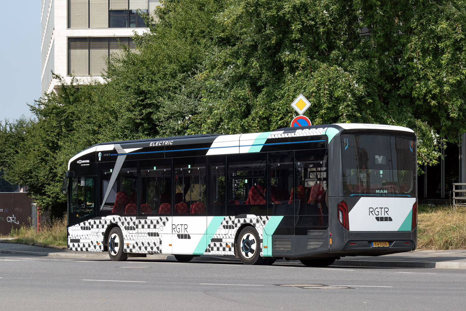 Люксембург, MAN 12C Lion's City 12 E NL326 № EW 5126