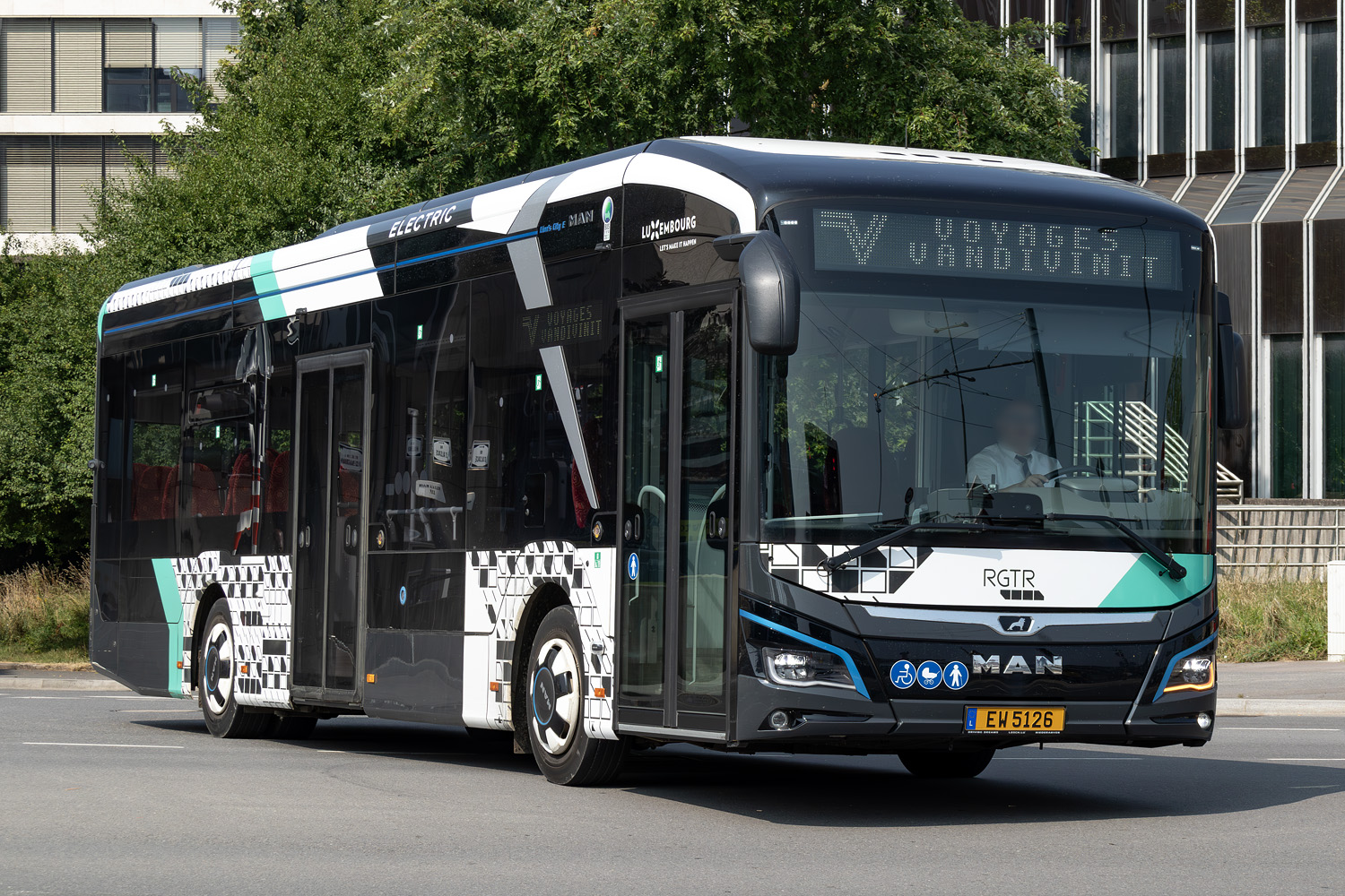 Люксембург, MAN 12C Lion's City 12 E NL326 № EW 5126