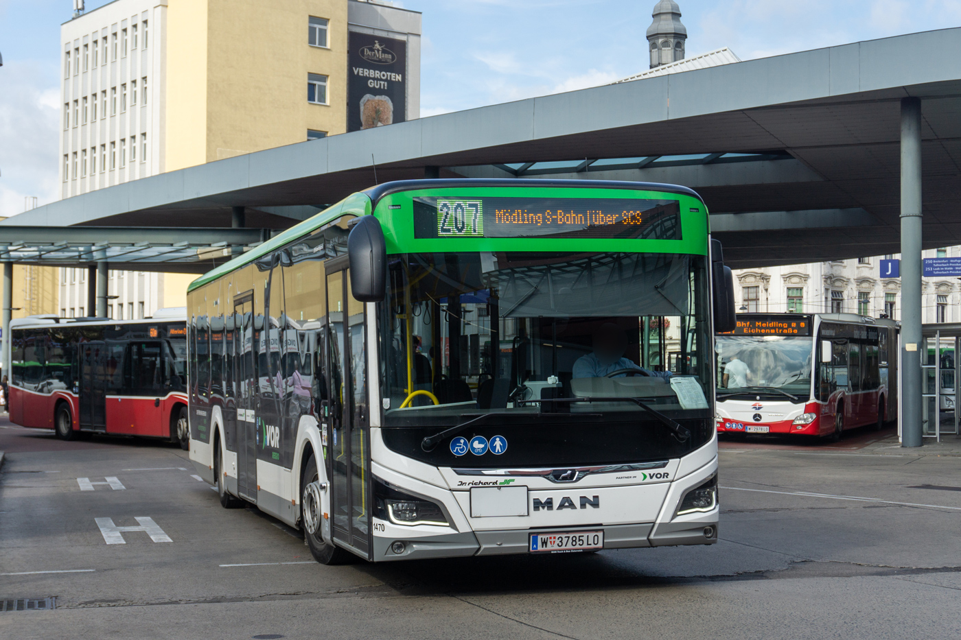 Австрия, MAN 12C Lion's City 12 NL330 EfficientHybrid № 1470