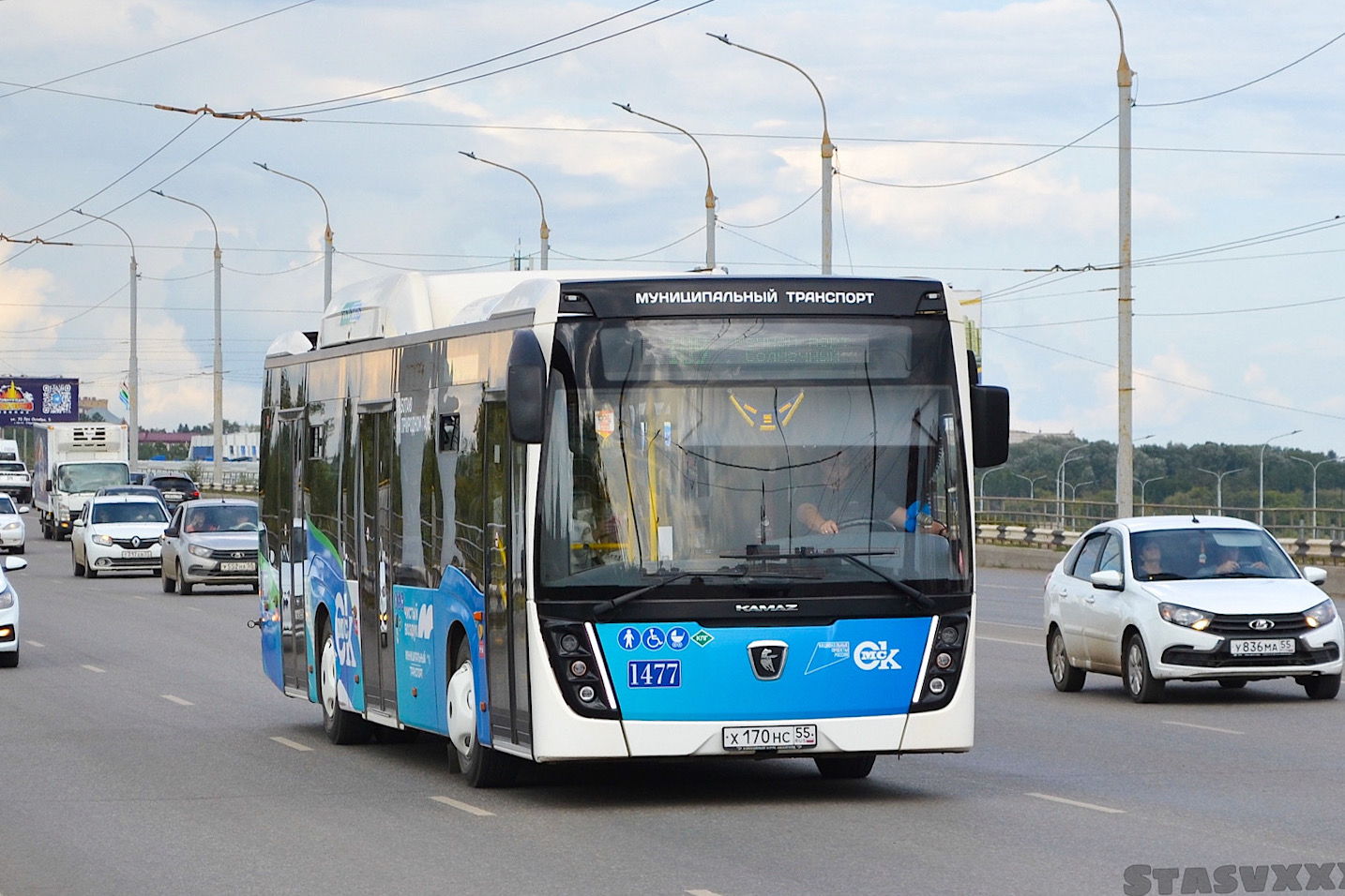 Омская область, НефАЗ-5299-40-57 (CNG) № 1477