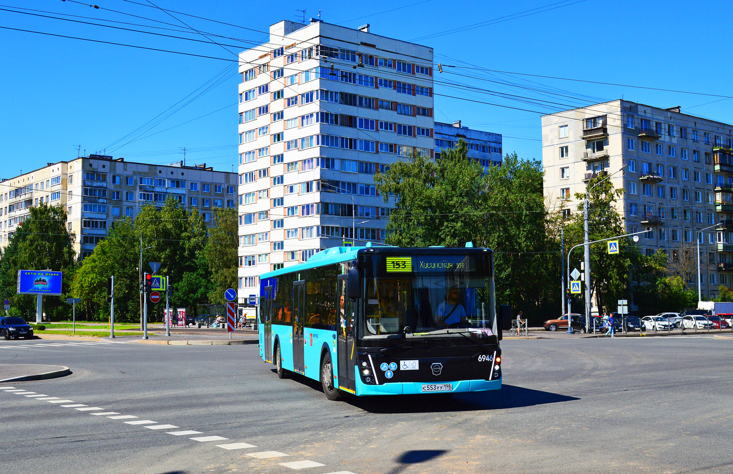 Санкт-Петербург, ЛиАЗ-5292.65 № 6946