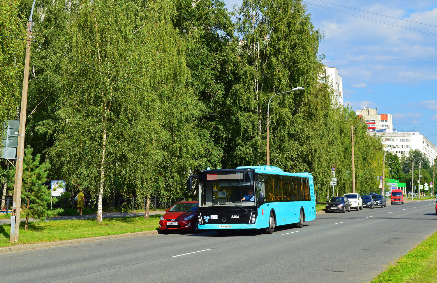 Санкт-Петербург, ЛиАЗ-5292.65 № 6454