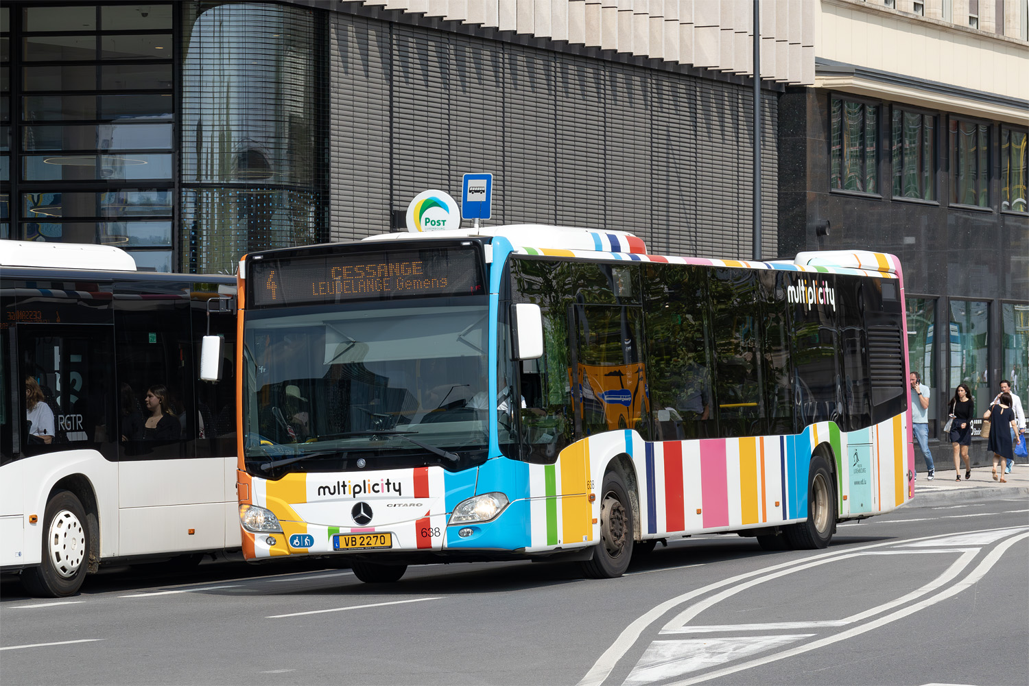 Luxemburg, Mercedes-Benz Citaro C2 sz.: 638