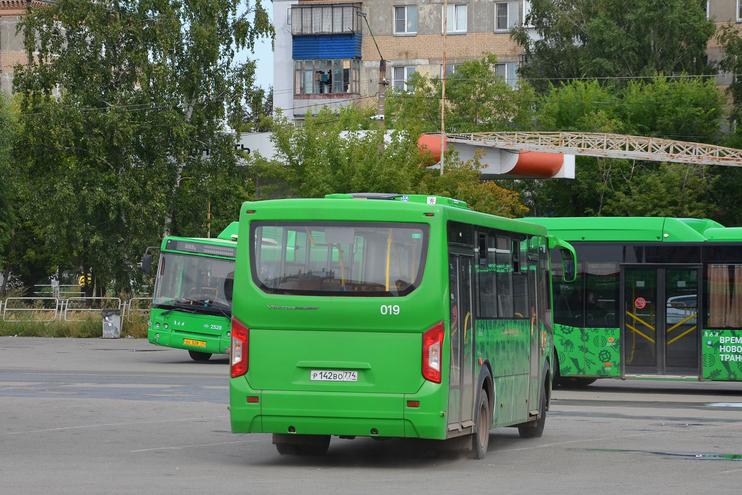 Челябинская область, ПАЗ-320415-04 "Vector Next" № 019