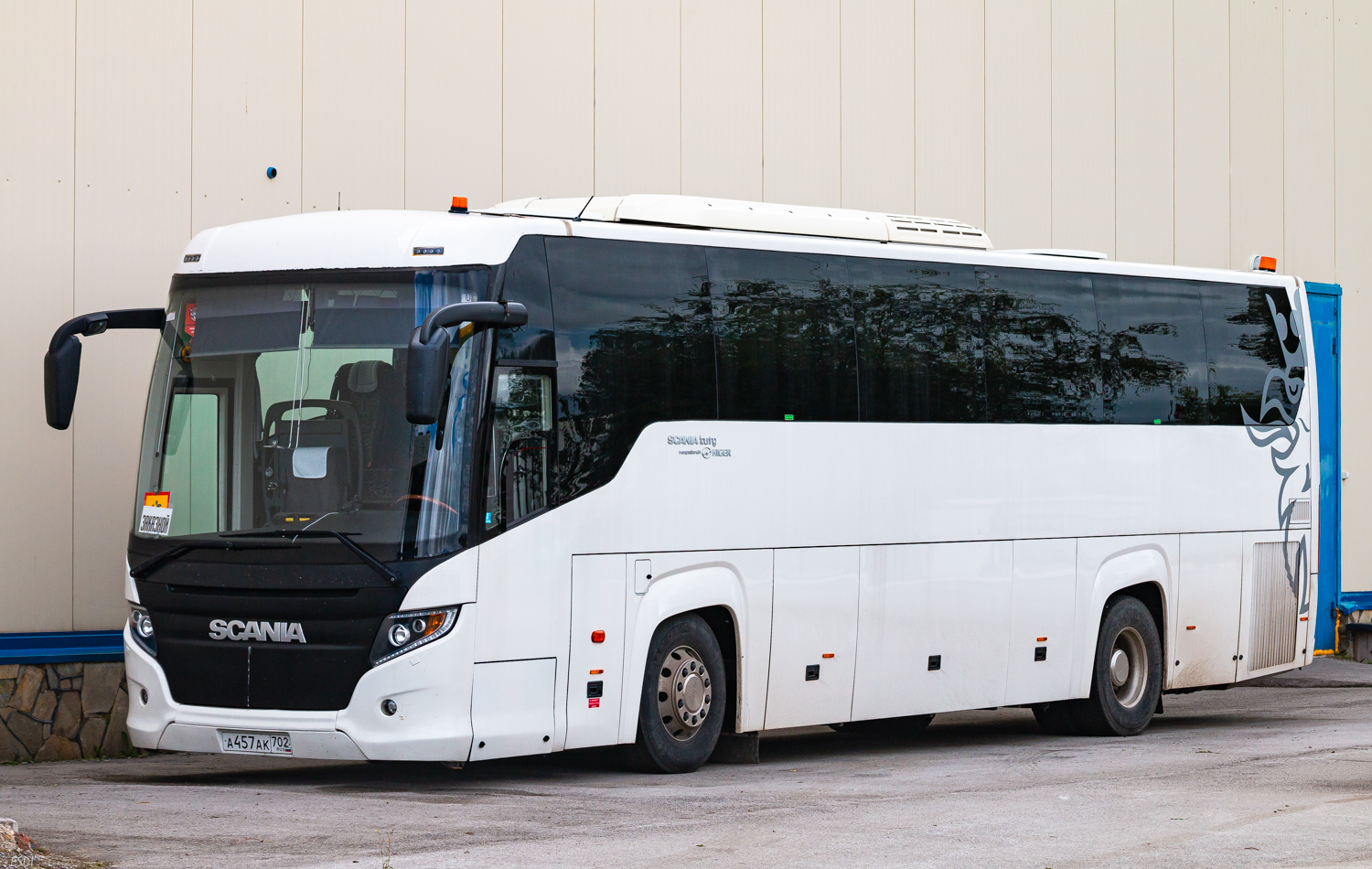 Башкортостан, Scania Touring HD 12.0 № А 457 АК 702