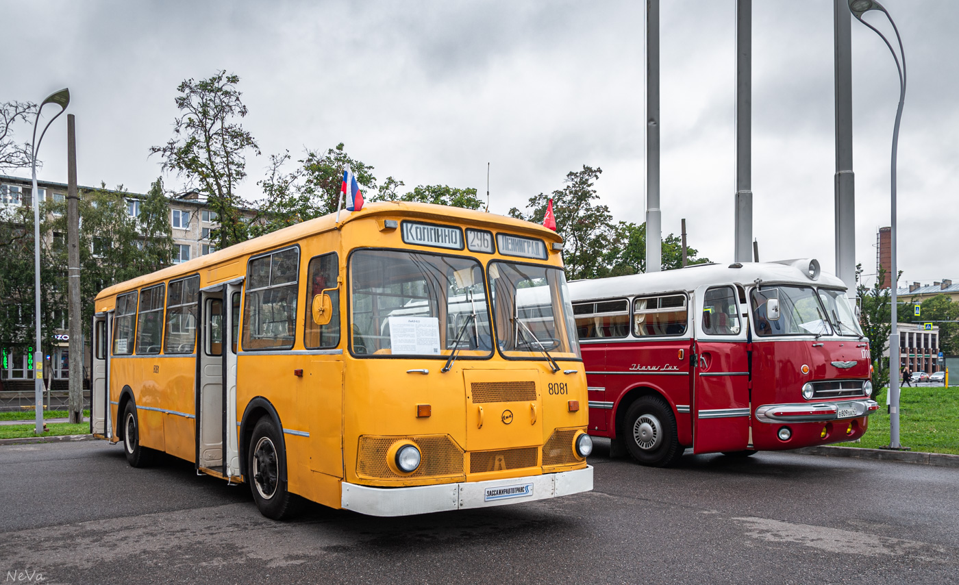 Sankt Petersburg, LiAZ-677M Nr. 8081