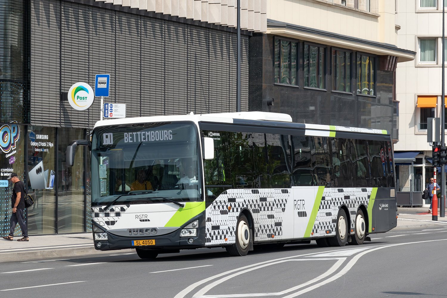 Люксембург, IVECO Crossway LE LINE 14.5M № SL 4050