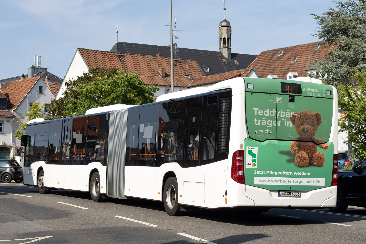 Гессен, Mercedes-Benz Citaro C2 G hybrid № GG-SW 8003