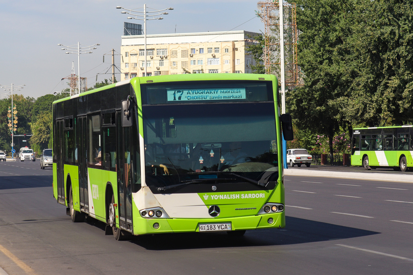 Узбекистан, Mercedes-Benz Conecto II № 02074
