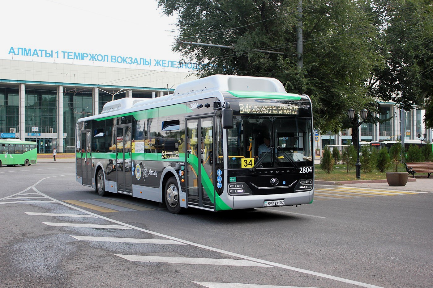 Алматы, Yutong ZK6126HG (QazTehna) № 2804