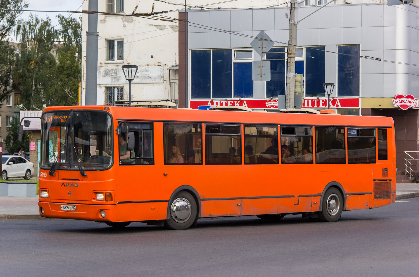 Нижегородская область, ЛиАЗ-5293.60 № 15199