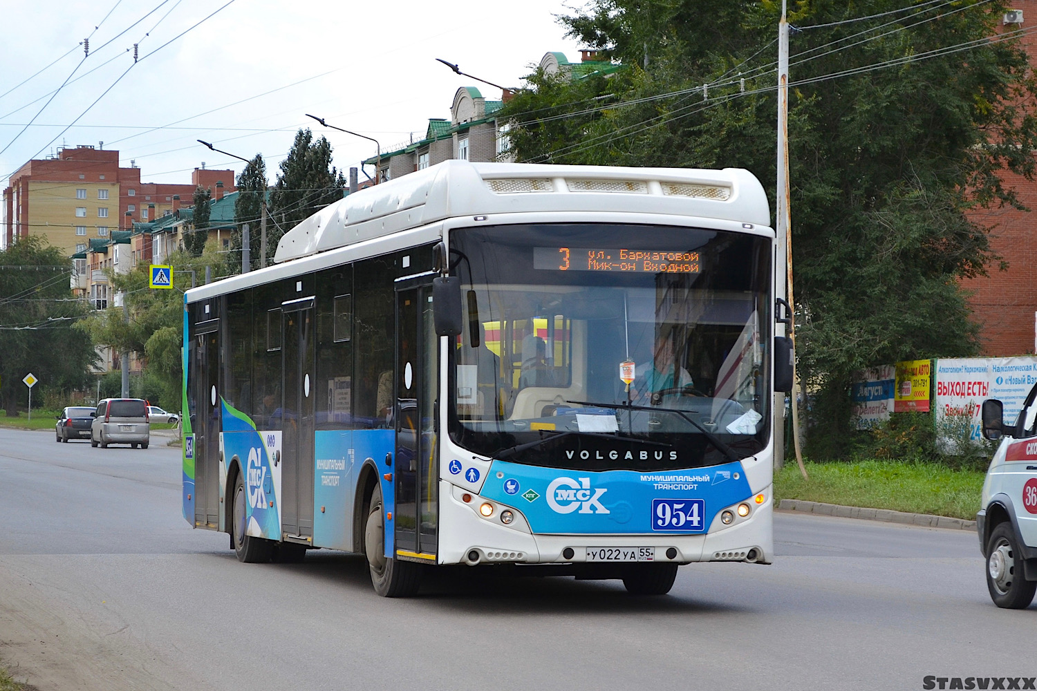 Омская область, Volgabus-5270.G2 (CNG) № 954