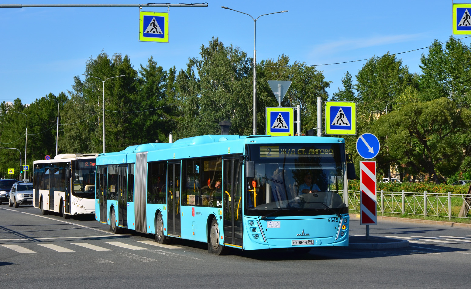 Санкт-Петербург, МАЗ-216.047 № 5545