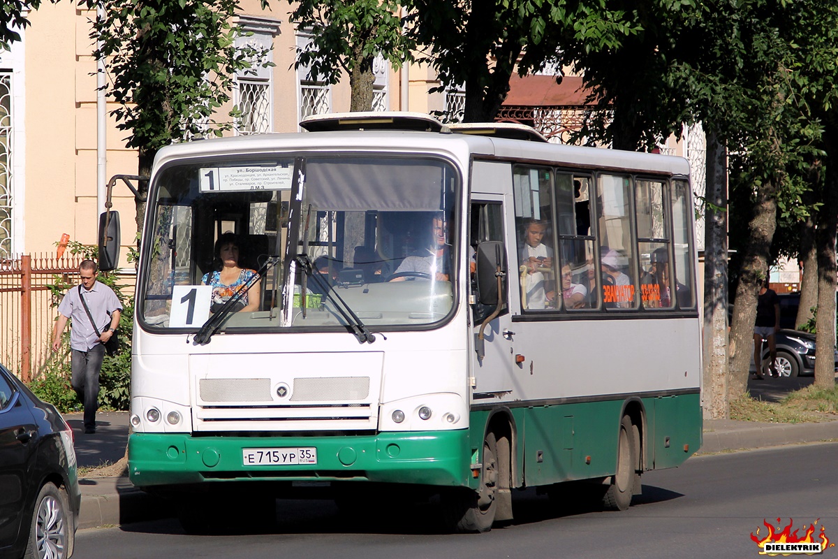 Вологодская область, ПАЗ-320402-03 № Е 715 УР 35