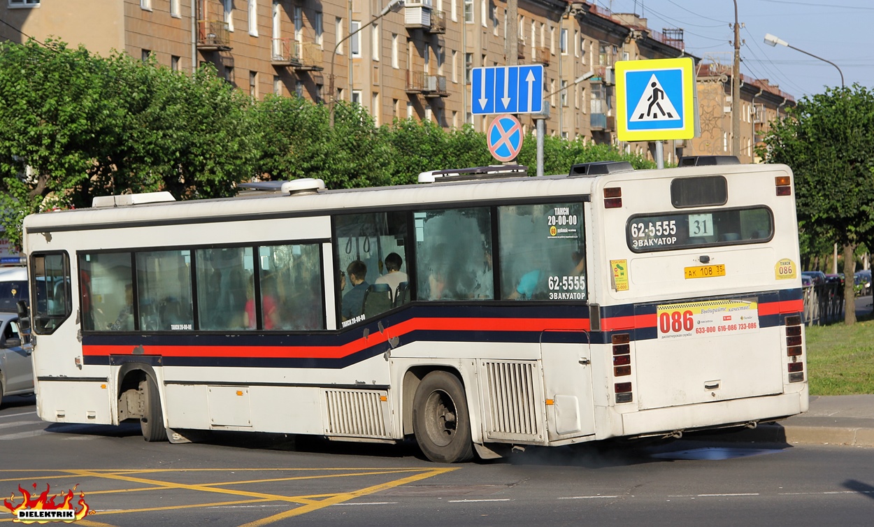 Вологодская область, Scania CN113CLL MaxCi № АК 108 35