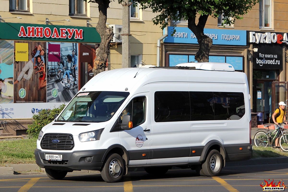 Вологодская область, Ford Transit FBD [RUS] (Z6F.ESG.) № Е 888 ОМ 35