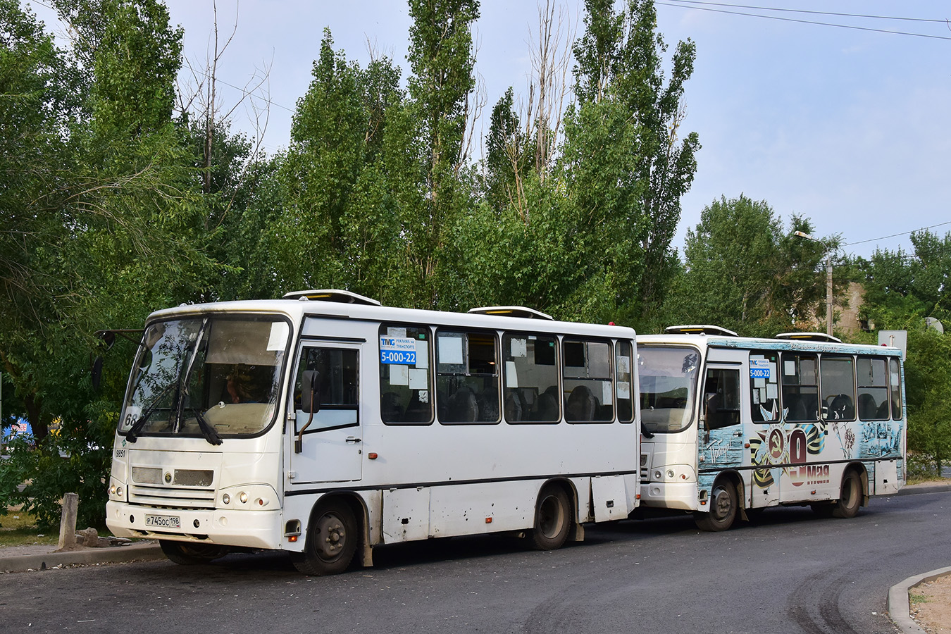 Волгоградская область, ПАЗ-320302-11 № 9851; Волгоградская область, ПАЗ-320302-11 № 9772