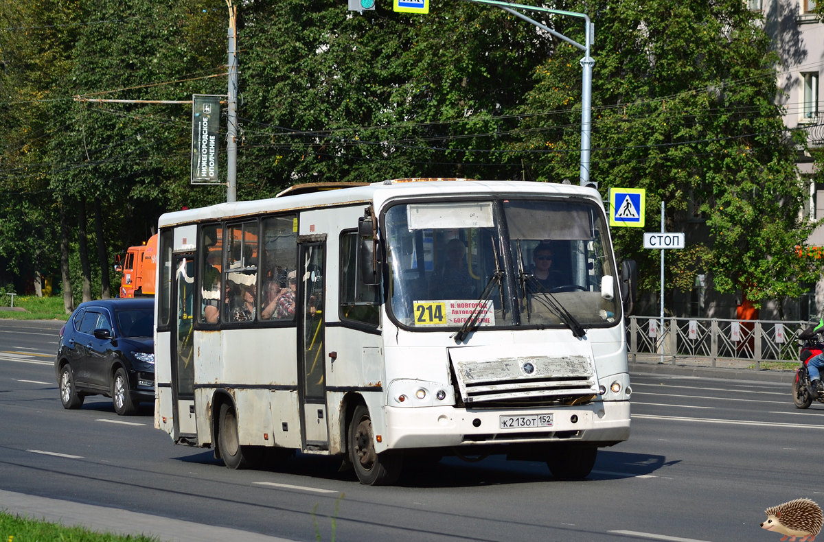 Нижегородская область, ПАЗ-320402-05 № К 213 ОТ 152