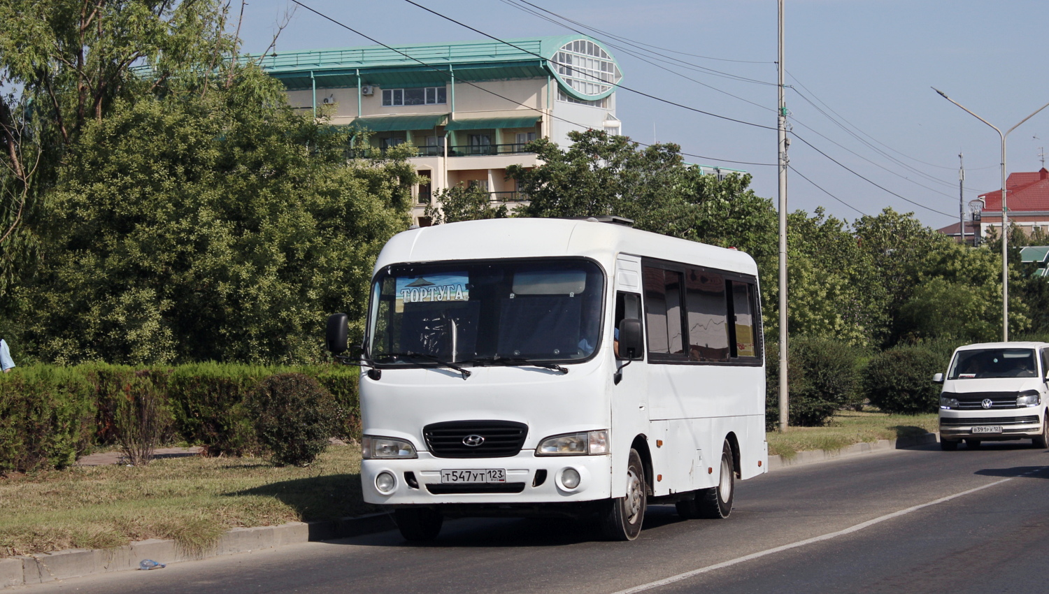 Краснодарский край, Hyundai County SWB C08 (ТагАЗ) № Т 547 УТ 123