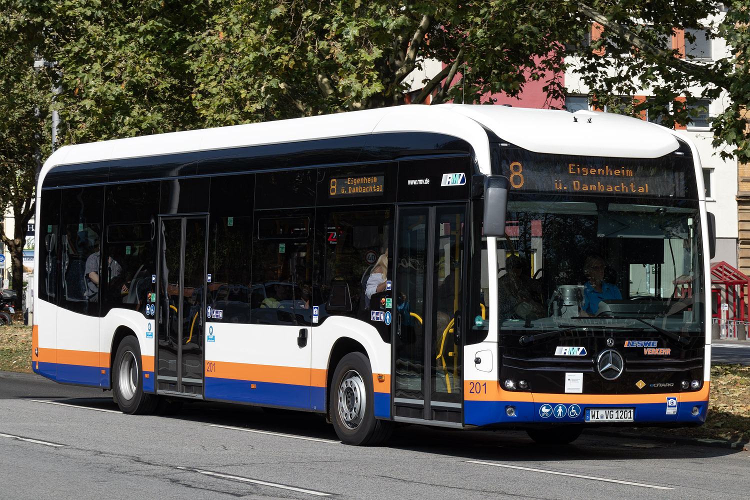 Гессен, Mercedes-Benz eCitaro № 201