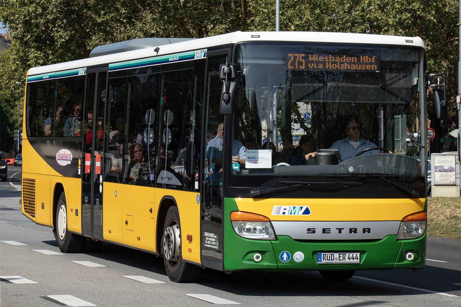 Гессен, Setra S415LE business № RÜD-ER 444