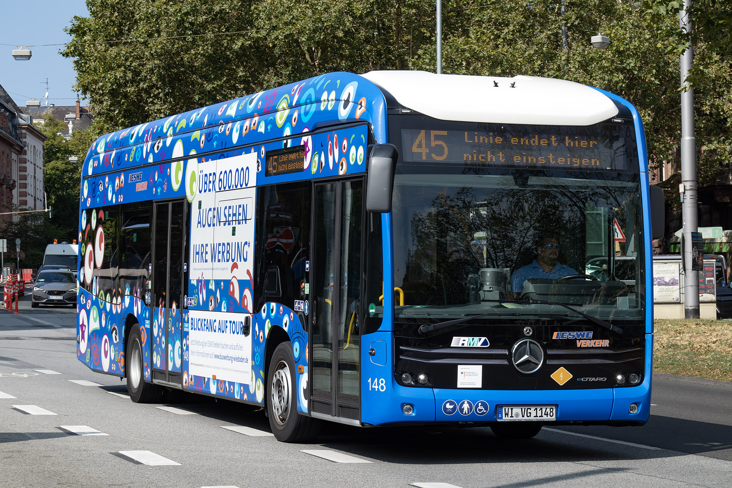 Гессен, Mercedes-Benz eCitaro № 148