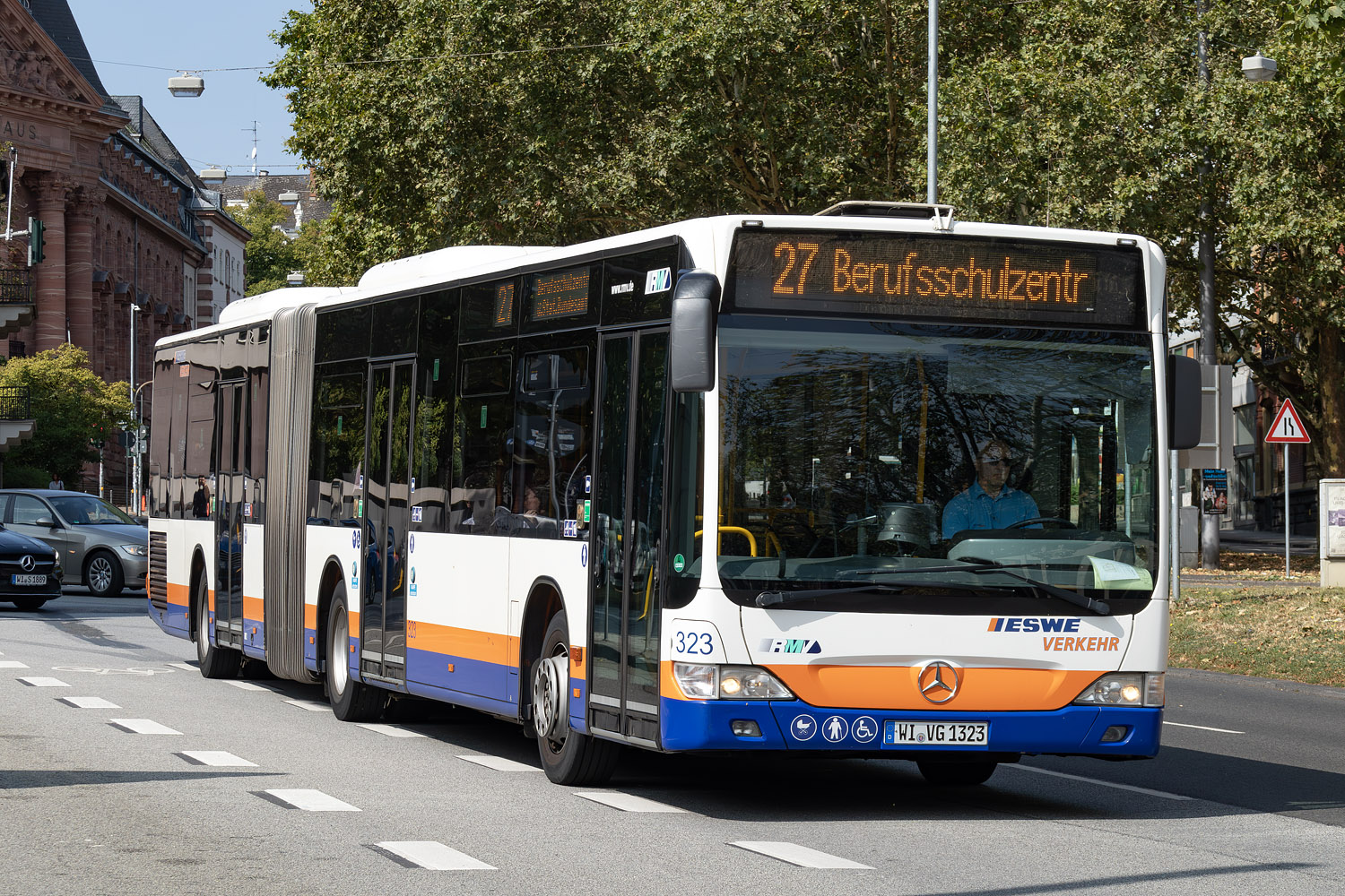 Гессен, Mercedes-Benz O530G Citaro facelift G № 323